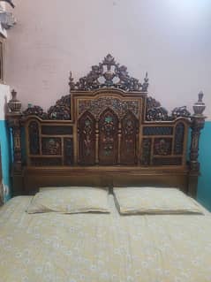 king size bed set plus dressing table