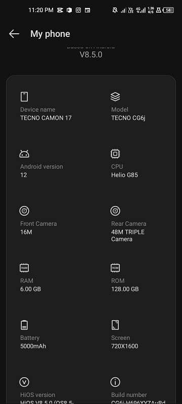 techno camon 17 6