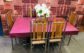 6 chair dining table