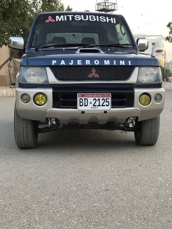 Mitsubishi Pajero Mini 1998 1100cc 3