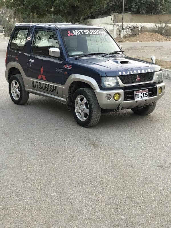 Mitsubishi Pajero Mini 1998 1100cc 5