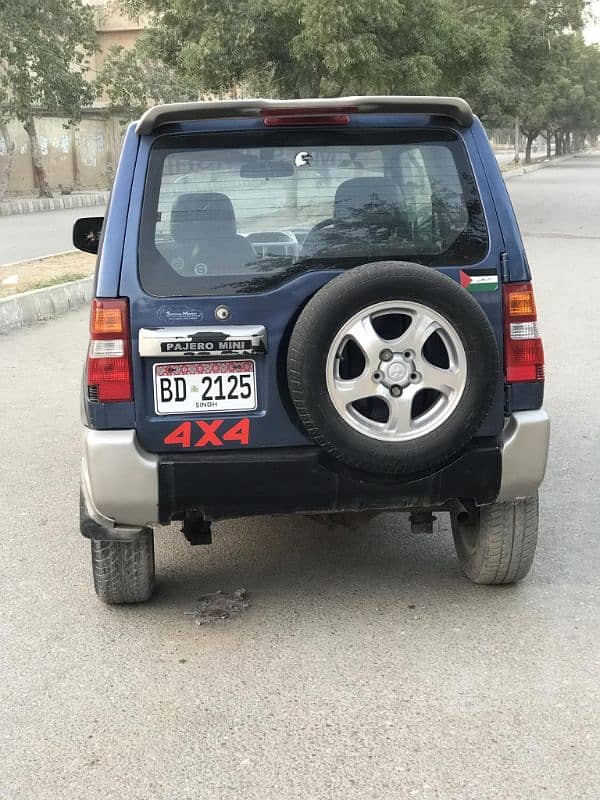 Mitsubishi Pajero Mini 1998 1100cc 8