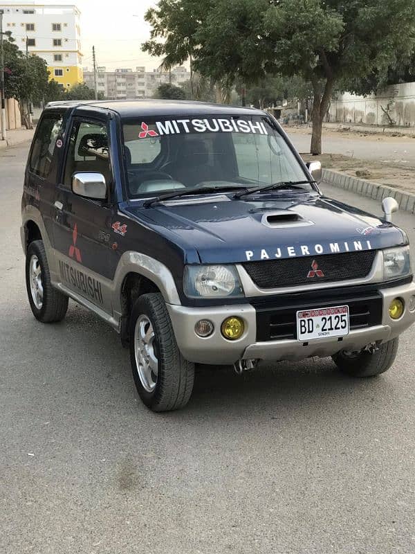 Mitsubishi Pajero Mini 1998 1100cc 11