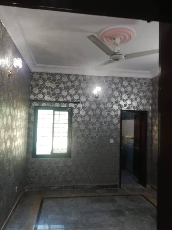 MIAN ESTATE OFFERS MARBLE FLOORING FACING PARK 12 MARLA UPPER PORTION FOR RENT FOR FAMILY IN GATED COMMUNITY NEAR ALLAHU CHOWK 4