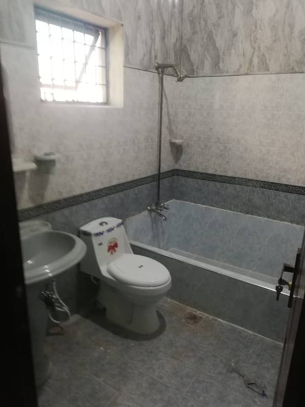 MIAN ESTATE OFFERS MARBLE FLOORING FACING PARK 12 MARLA UPPER PORTION FOR RENT FOR FAMILY IN GATED COMMUNITY NEAR ALLAHU CHOWK 5