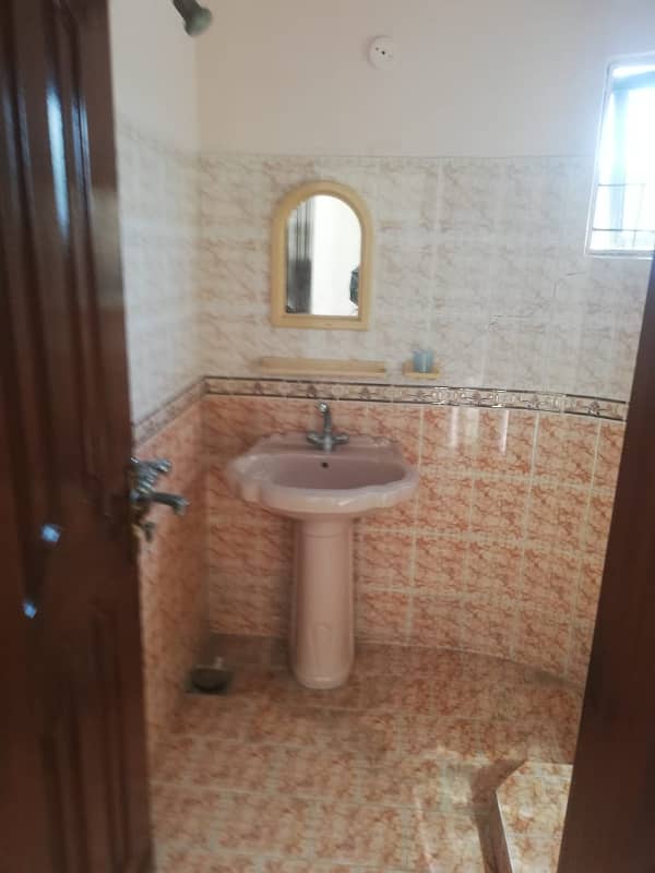 MIAN ESTATE OFFERS MARBLE FLOORING FACING PARK 12 MARLA UPPER PORTION FOR RENT FOR FAMILY IN GATED COMMUNITY NEAR ALLAHU CHOWK 12