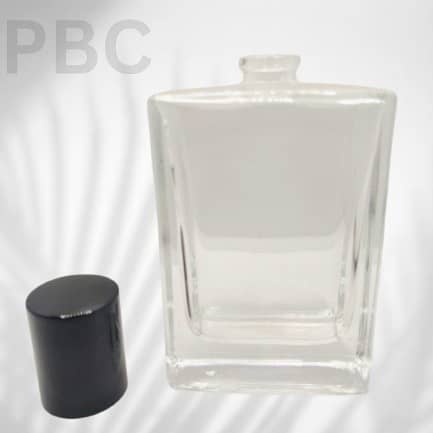 Premium Quality Imported Rectangular 50ml Glass Bottle 88 Pcs/CTN 1