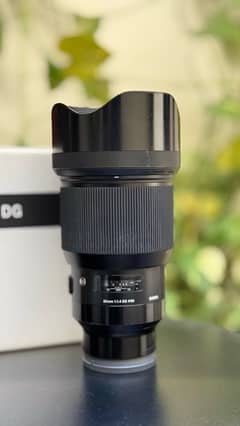 Sigma 85mm 1.4 DG Art E-mount