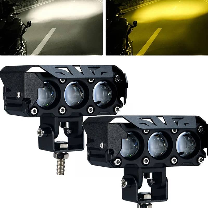 3 Lens Dual Colour Bar light 1