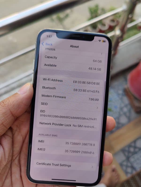 iPhone Xs 64gb Fu 10