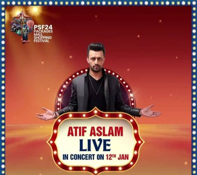 atif aslam concert tickets 12 jan 0