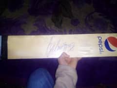 Babar Azam signature bat with bag contact number (03128155614)