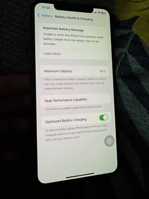 Iphone Xsmax 256gb pta approved 0