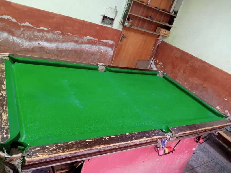 3.5 by 6.5 snooker table 1