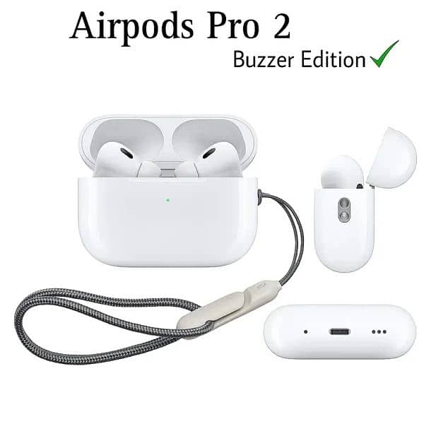 Airpods Pro 2 2nd Generation Buzzer Addition With Noise Cancellation 0