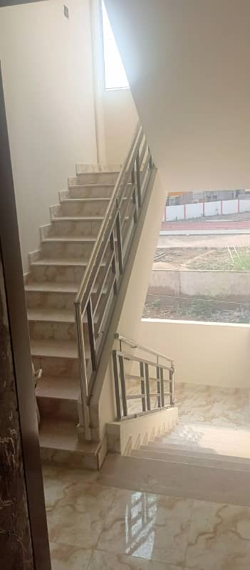 Flat For sale first floor New building main korangi crossing 31 G Allah wala sweet dreams Elercity mater 1