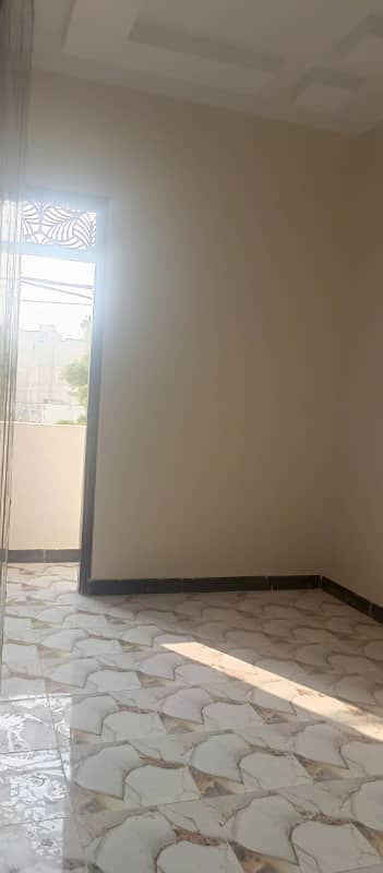 Flat For sale first floor New building main korangi crossing 31 G Allah wala sweet dreams Elercity mater 5