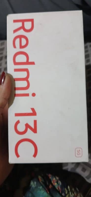 Redmi 13 C 5g  10by10 8/256gb With Box Urgent sell 5