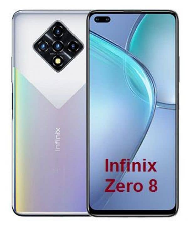 Infinix zero 8 128gb 8gb ram 1