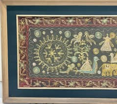 Ethnic Threadwork Artwork - Wall Hanging for Sale