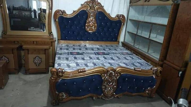 heavy king size double bed full size 5