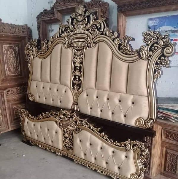 heavy king size double bed full size 7