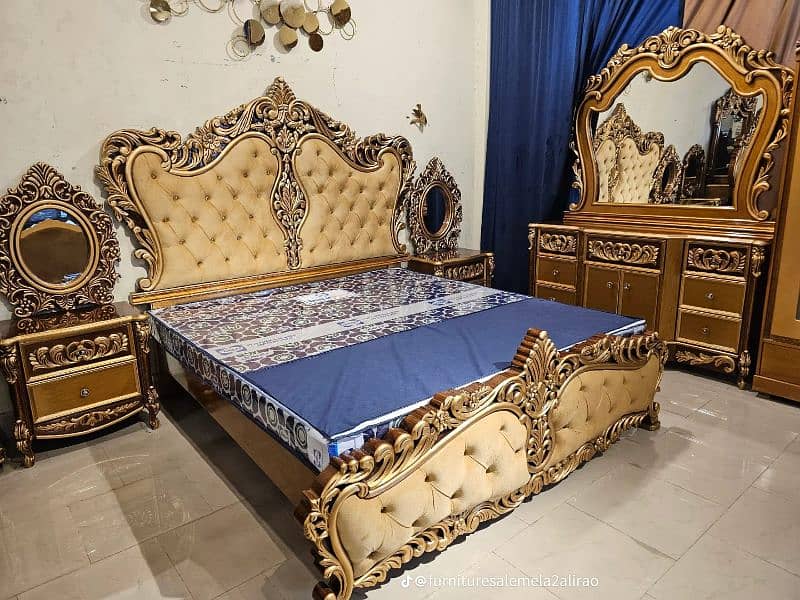 heavy king size double bed full size 15