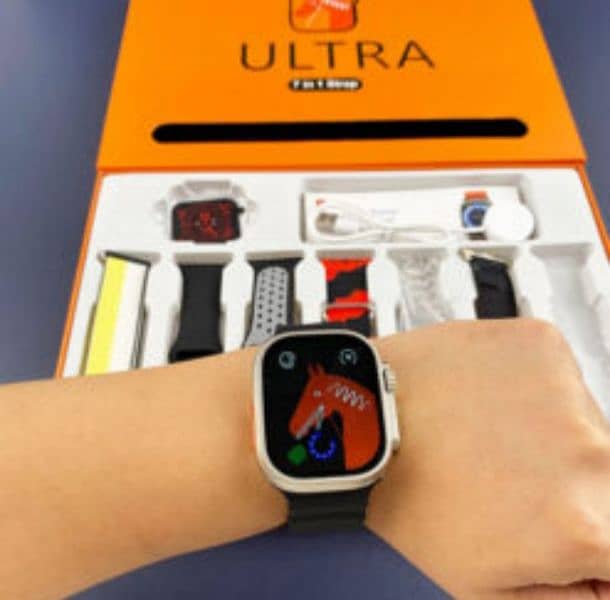 Ultra 7 in 1 straps smart watch 2