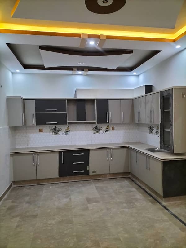 3 bed dd brand new portion for rent in Malik society 0