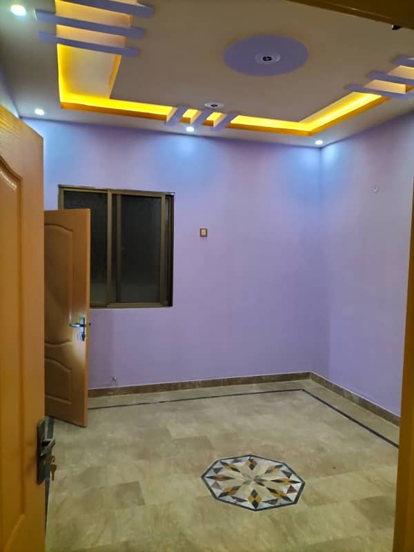 3 bed dd brand new portion for rent in Malik society 4