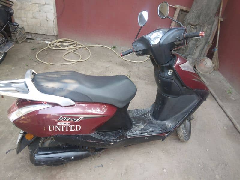 united scooty 7