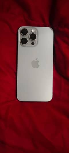 Iphone 15 pro max natural titanium JV LLA