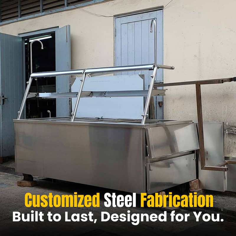 Custom Steel Fabrication | Steel Food Counters 0