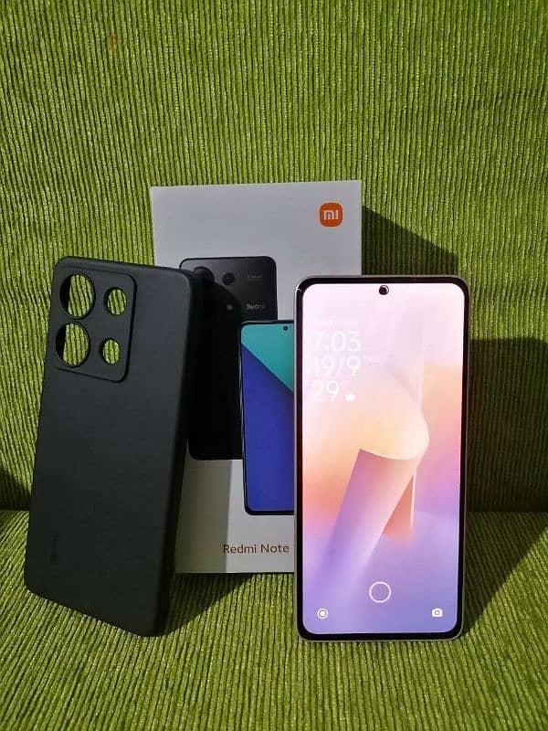 REDMI NOTE 13 8/256 JUST BOX OPEN , BRAND NEW 1