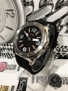 HUGO BOSS-SPORTY-NEW ORIGINAL WATCH-RADO-OMEGA-ROLEX-SEIKO-ARMANI-TAG