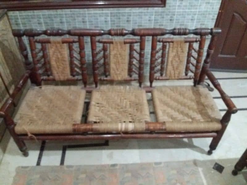 8 seater wooden sofa set 1