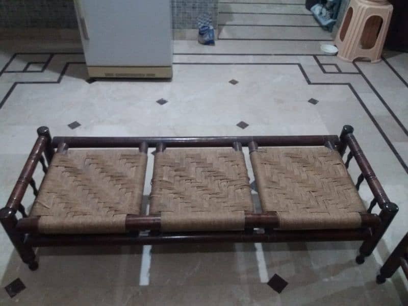 8 seater wooden sofa set 2