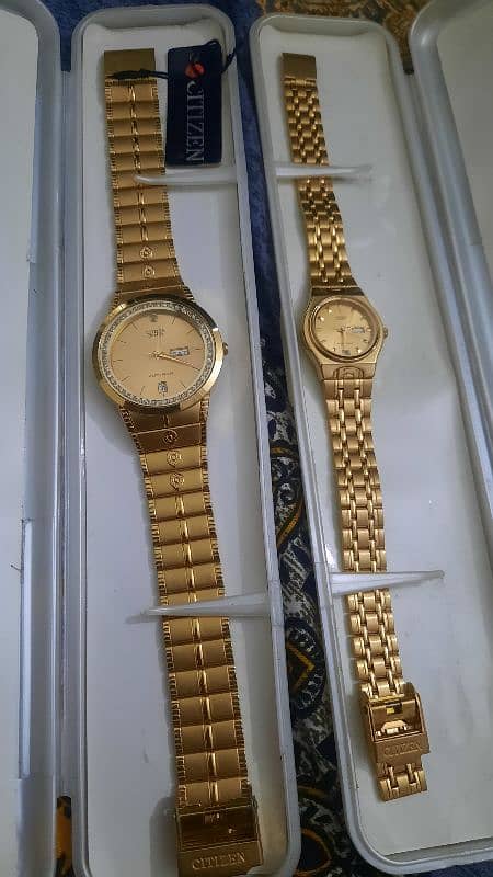 Pair citzen watches only just 10000 0