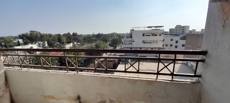 Flat For Sale Faisal Town Near Malir Halt 4th Floor 15