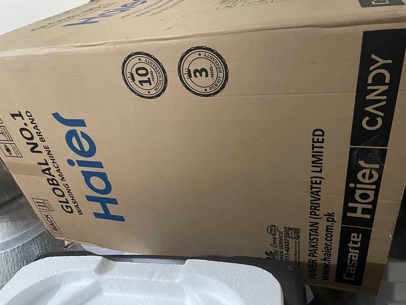 haier new washing machine 2