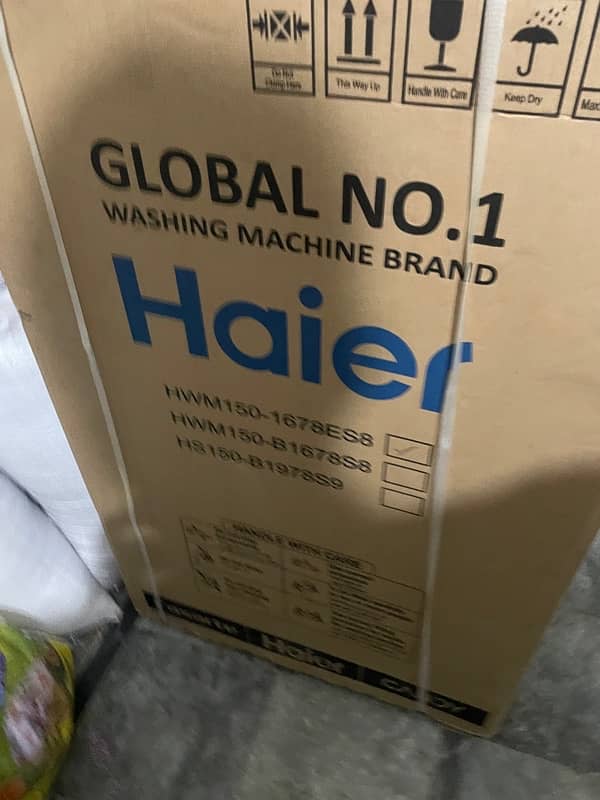 haier new washing machine 10