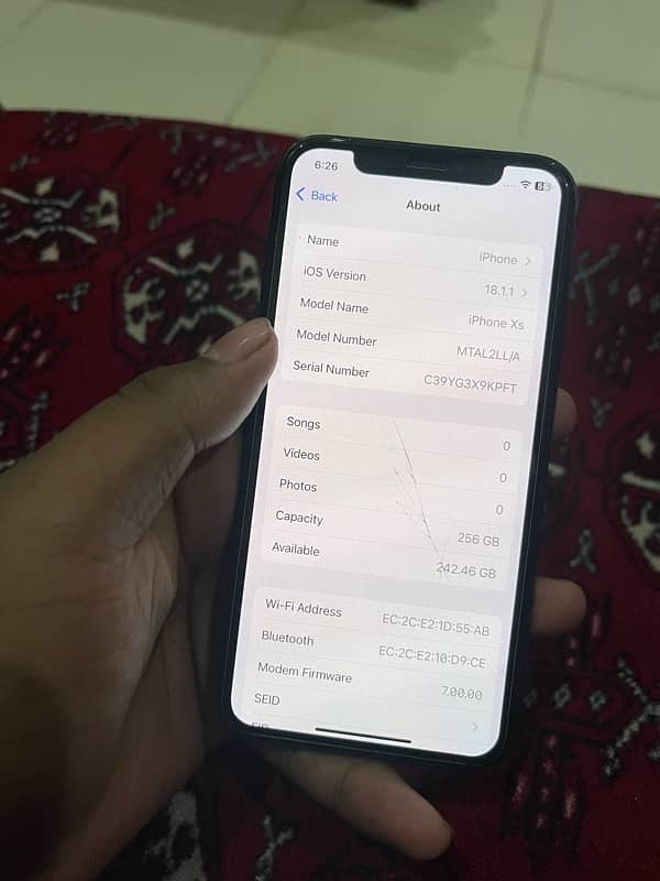 iPhone xs 256 gb unlock 9