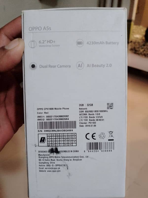 oppo A5s 2GB 32GB only 10999 3