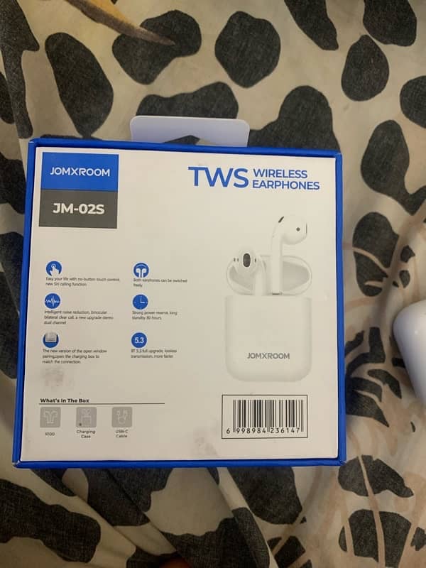 JM-02S TWS WIRELESS EARPHONES IMPORTED 5 HOUR OF LISTENING TIME 3