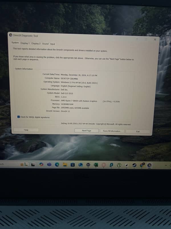 Dell g15 5515 16gb ram 512gb ssd condition 10/10 1