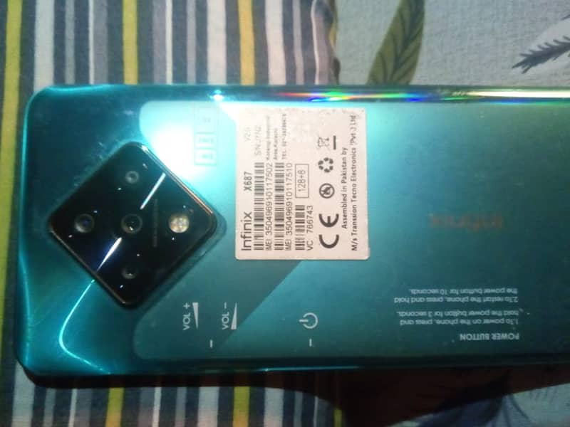 infinix zero 8i new condetion 2