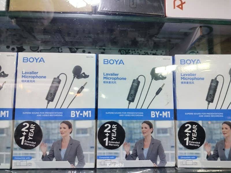 Boya by-m1 | Wired microphone | Box Pack Stock 0