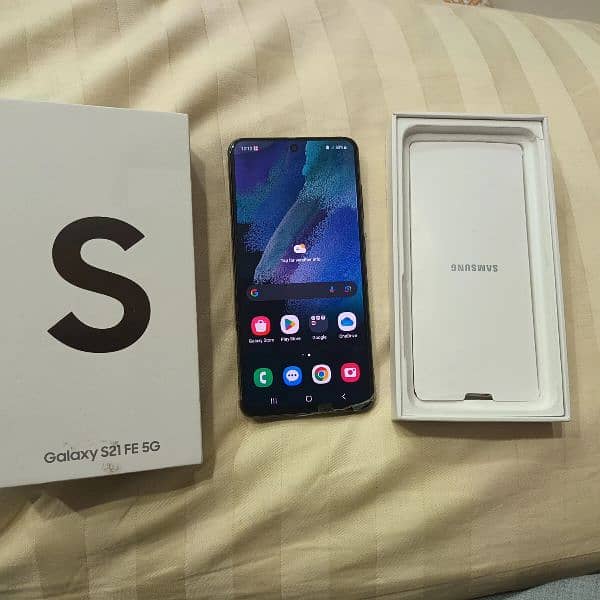 samsung s21 fe usa model and non pta 128 gb 8 gb ram with box 5