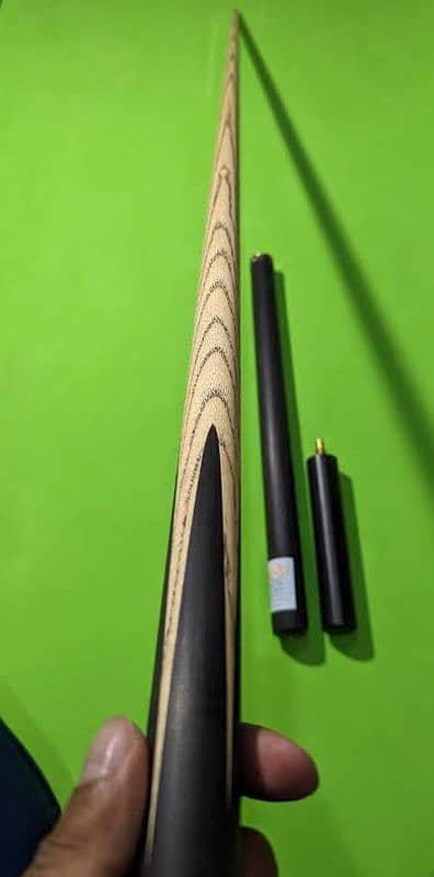 BLP 3 piece Snooker Cue Hand Made With Titanium Shaam 1