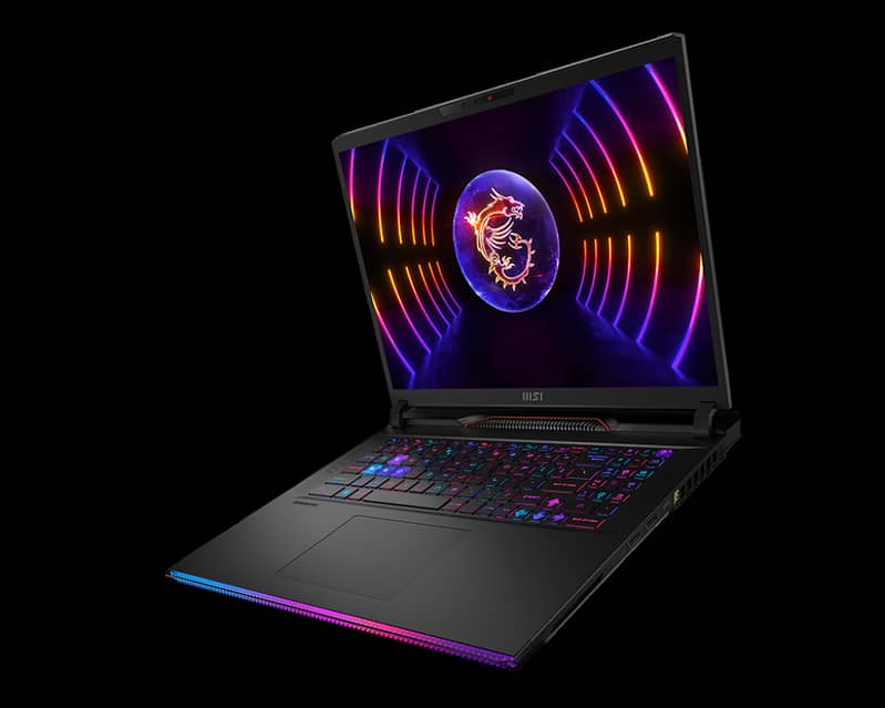 MSI Raider GE78, Core™ i9, RTX 4080, 17" QHD, 32GB/1TB Gaming Laptop 9